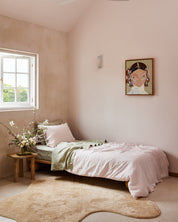 Sage 100% French Flax Linen Fitted Sheet Set