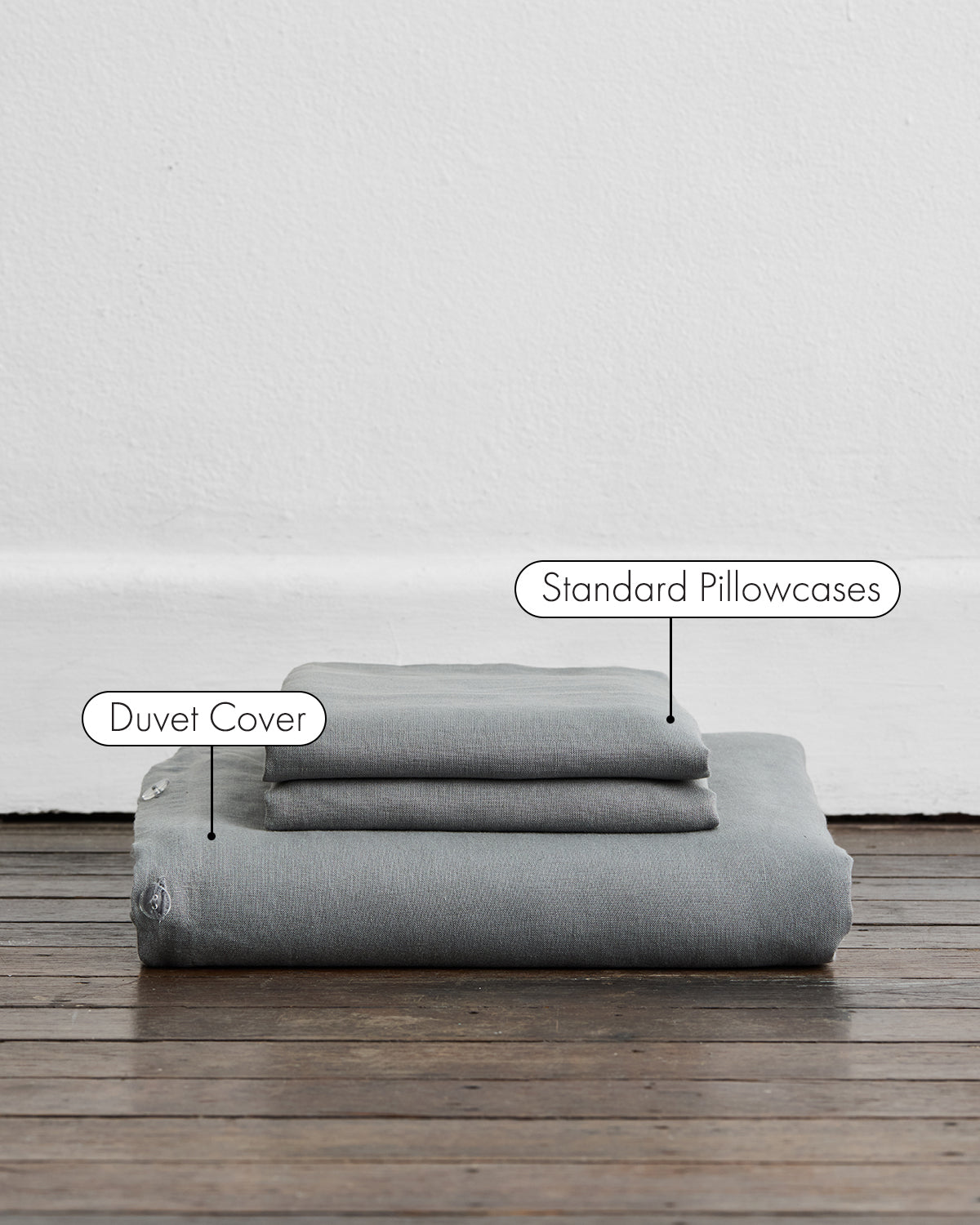 Mineral 100% Flax Linen Duvet Cover Sets