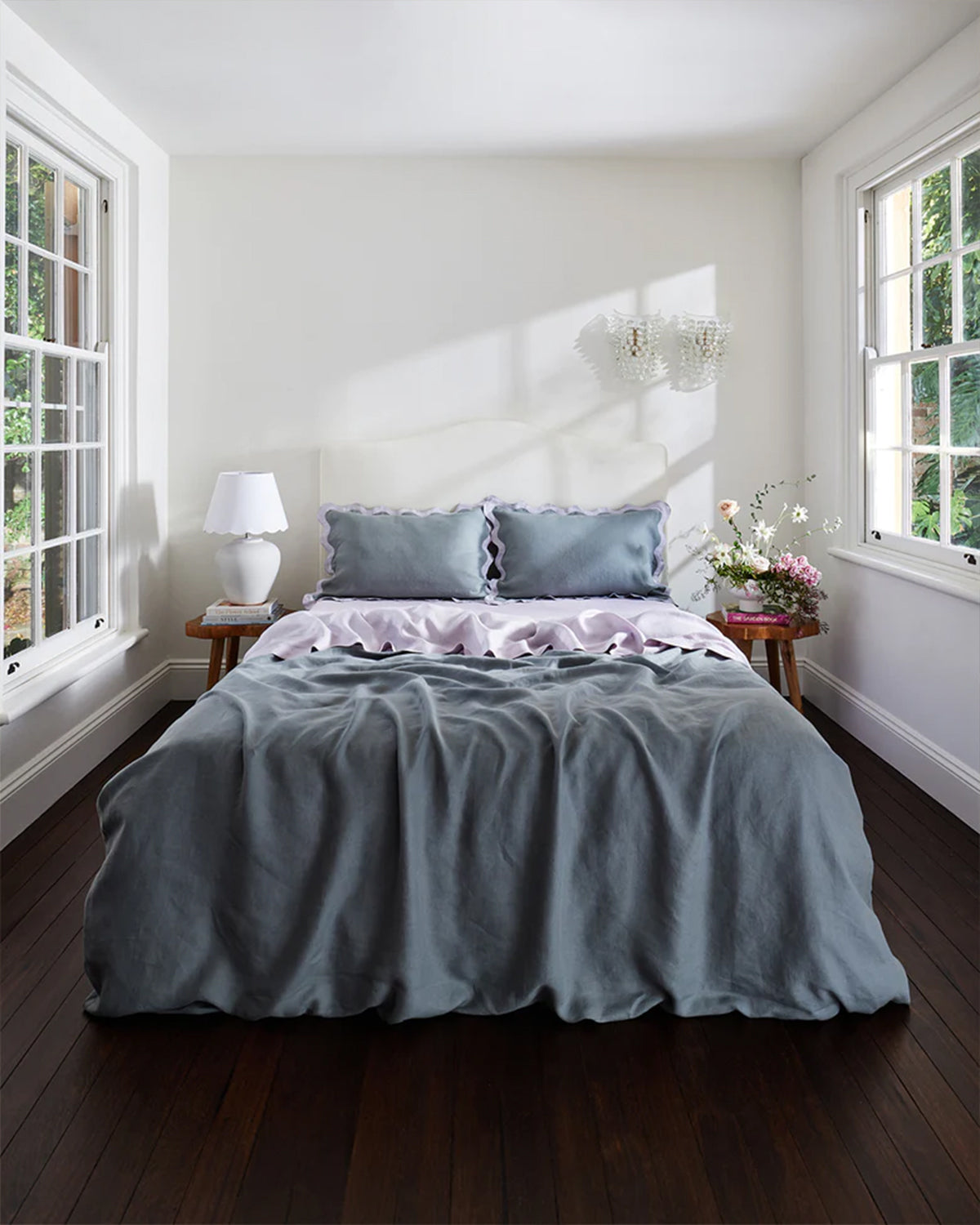 Mineral 100% Flax Linen Pillowcases (Set 2 pieces)