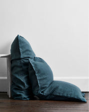 Petrol 100% Flax Linen Pillowcases (Set 2 pieces)