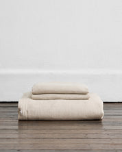 Oatmeal  100% Flax Linen Duvet Cover Sets