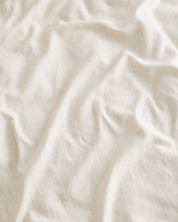 Oatmeal & White Stripe 100% Flax Linen Bedding Set