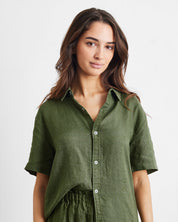 Sleepwear Short Sleeve Shirt