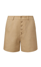Linen Boyfriend Shorts