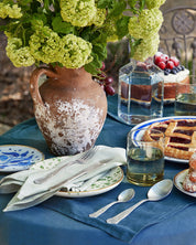 Petrol Linen Placemats (Set 4 pieces)