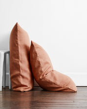 Hazelnut 100% Flax Linen Pillowcases (Set 2 pieces)