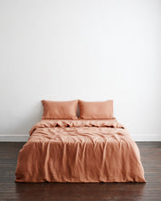 Hazelnut 100% Flax Linen Pillowcases (Set 2 pieces)