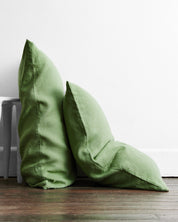 Pistachio 100% Flax Linen Pillowcases (Set 2 pieces)