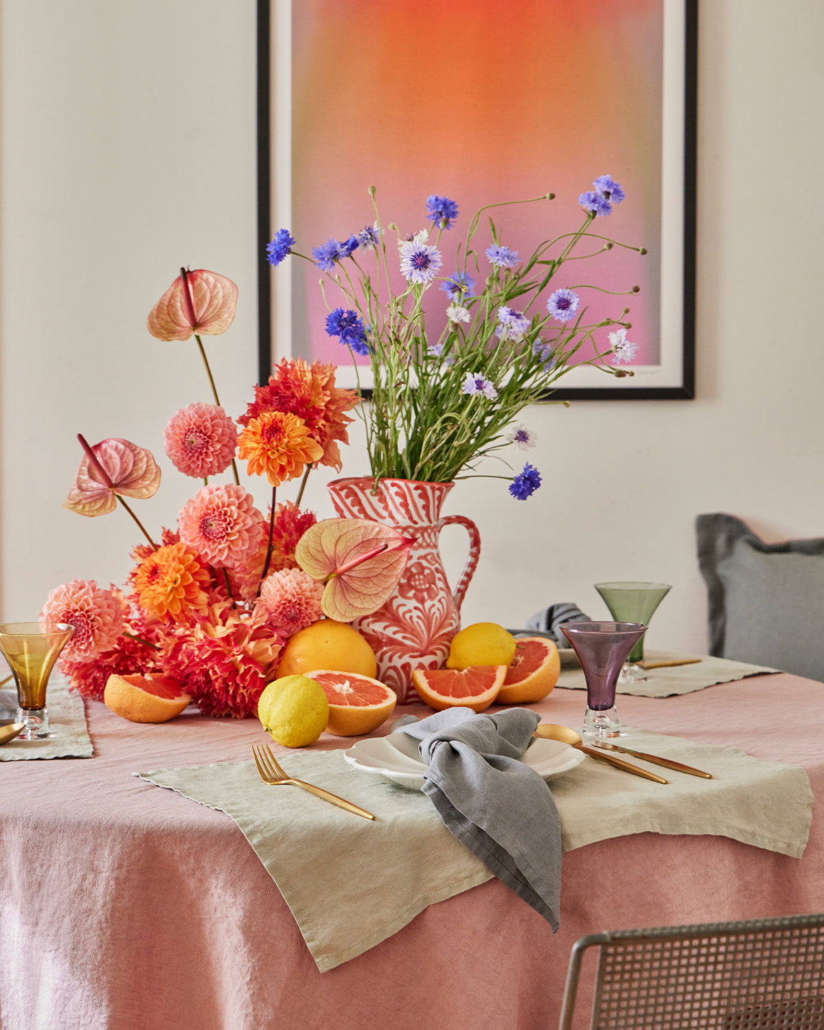 Mineral Linen Napkins (Set of Four)