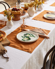 Rust Linen Placemats (Set 4 pieces)