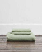 Sage 100% Flax Linen Duvet Cover Sets