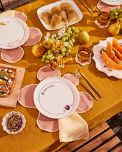 Linen Tablecloth in Turmeric