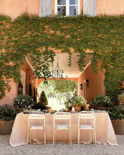 Linen Tablecloth in Terracotta