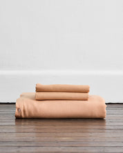Terracotta 100% Flax Linen Duvet Cover Sets