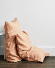 Terracotta 100% Flax Linen Pillowcases (Set 2 pieces)