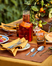 Rust Linen Placemats (Set 4 pieces)