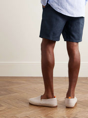 Sydney 2 Straight-Leg Linen Drawstring Shorts