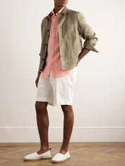 Glanshirt Slim-Fit Linen Shirt