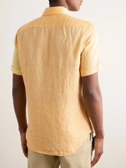 Glanshirt Slim-Fit Linen Shirt