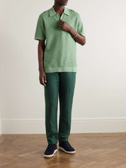 Griffon Straight-Leg Linen Trousers