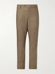 Affonso Tapered Linen Suit Trousers