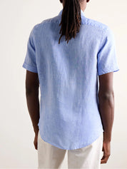 Glanshirt Slim-Fit Linen Shirt