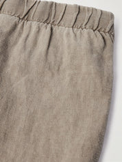 Barry Straight-Leg Linen Shorts