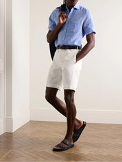 Glanshirt Slim-Fit Linen Shirt