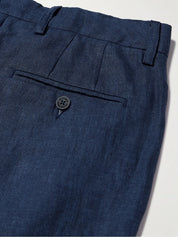 Affonso Tapered Linen Suit Trousers