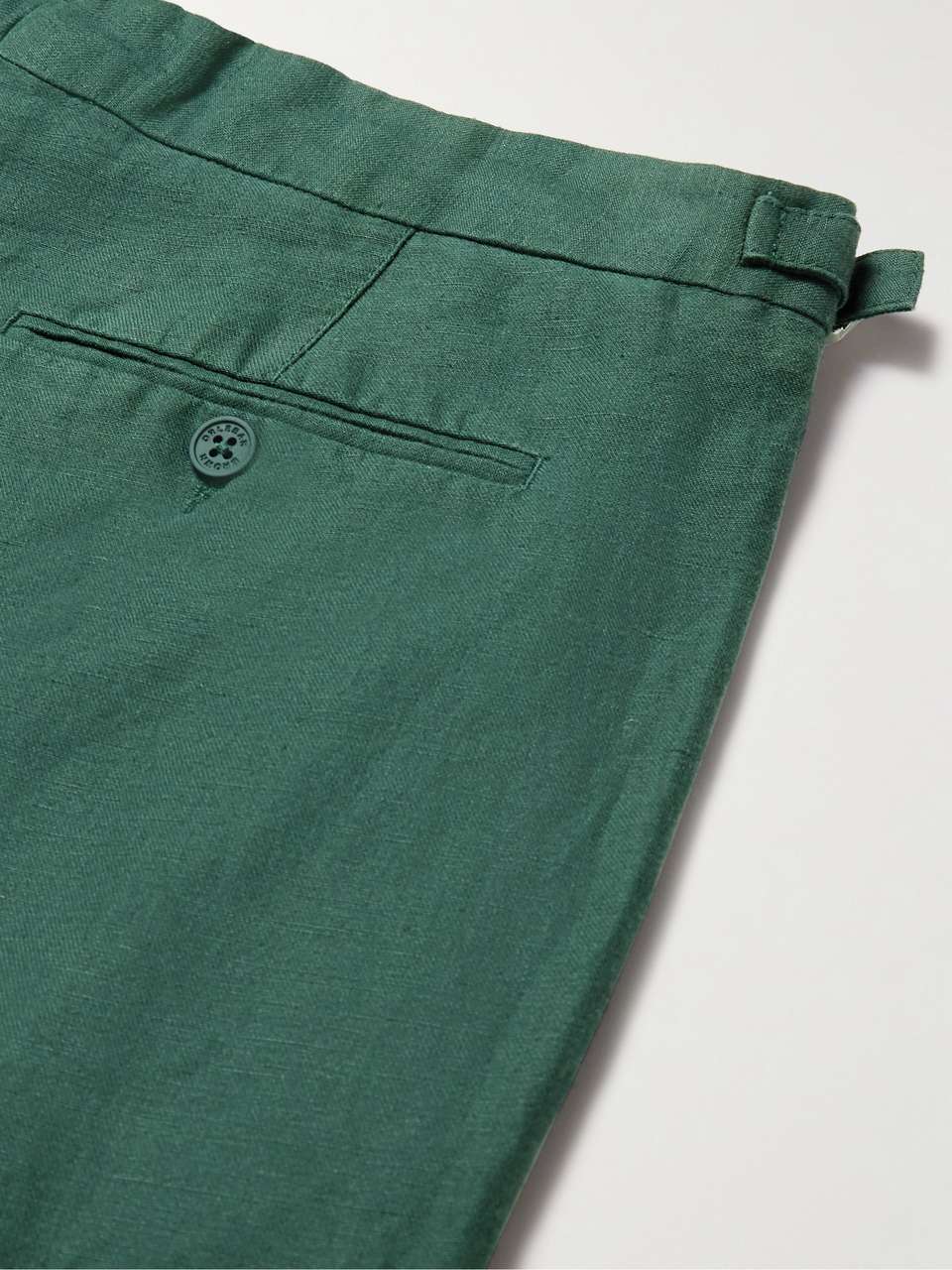 Griffon Straight-Leg Linen Trousers