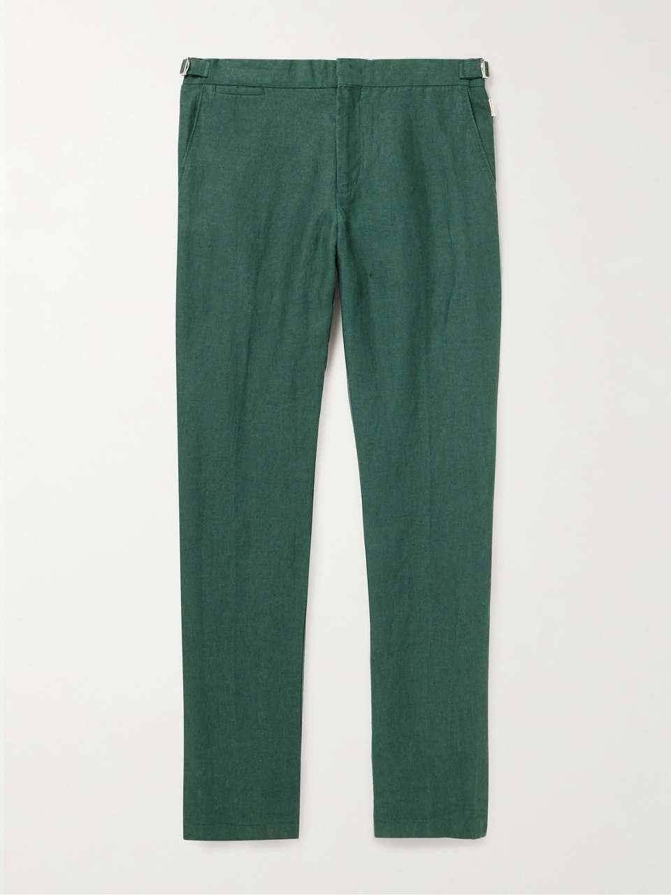 Griffon Straight-Leg Linen Trousers