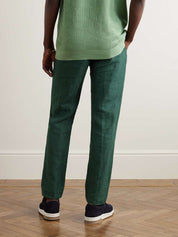 Griffon Straight-Leg Linen Trousers