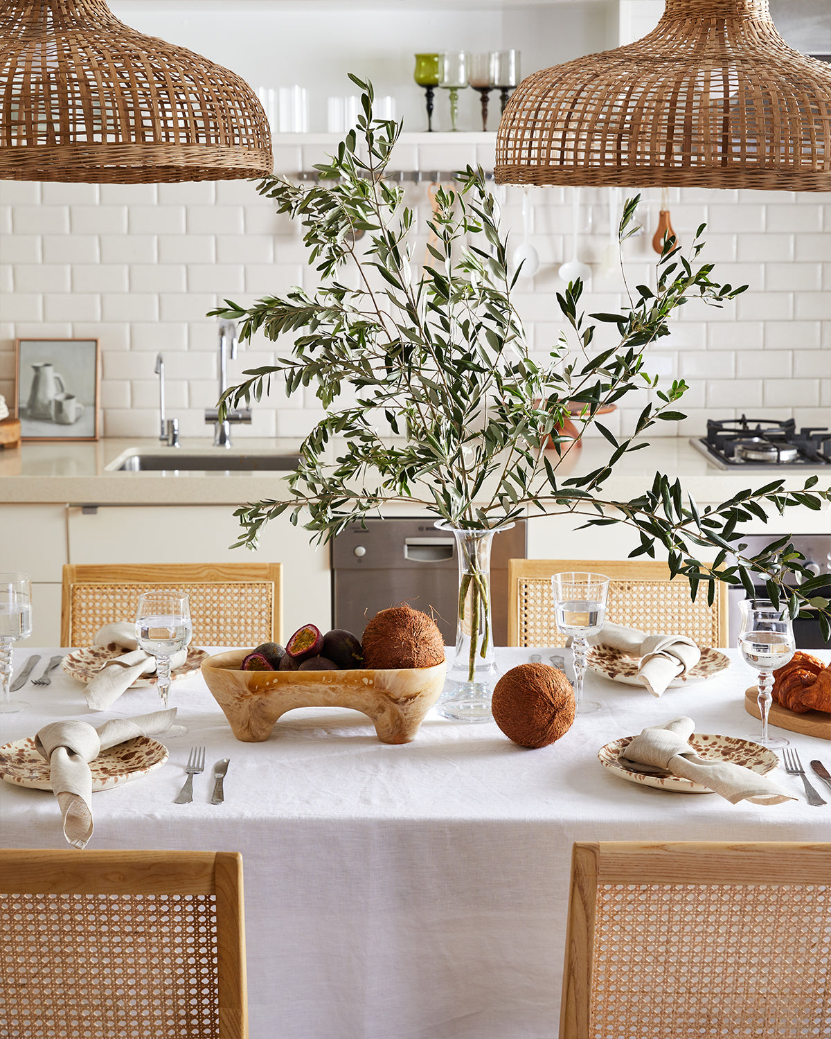 Oatmeal Linen Napkins (Set of Four)