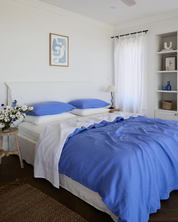 Wildflower  100% Flax Linen Pillowcases (Set 2 pieces)